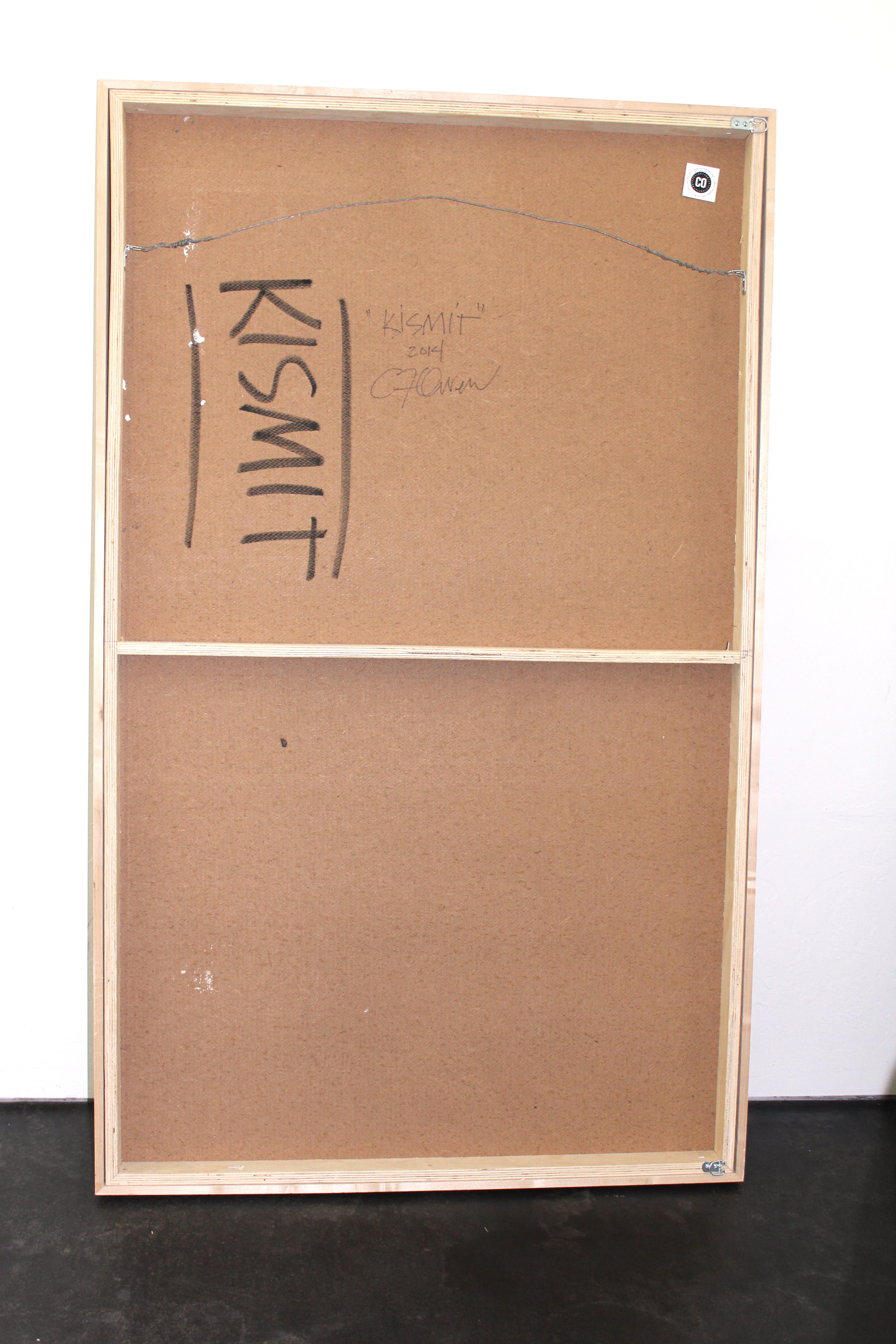'Kismit, ' by Christie Owen, Acrylic on Masonite Painting, 2014 4