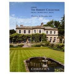 Used Christie's 12/2010 Barratt Collection from Crowe Hall, Bath, 1st Ed