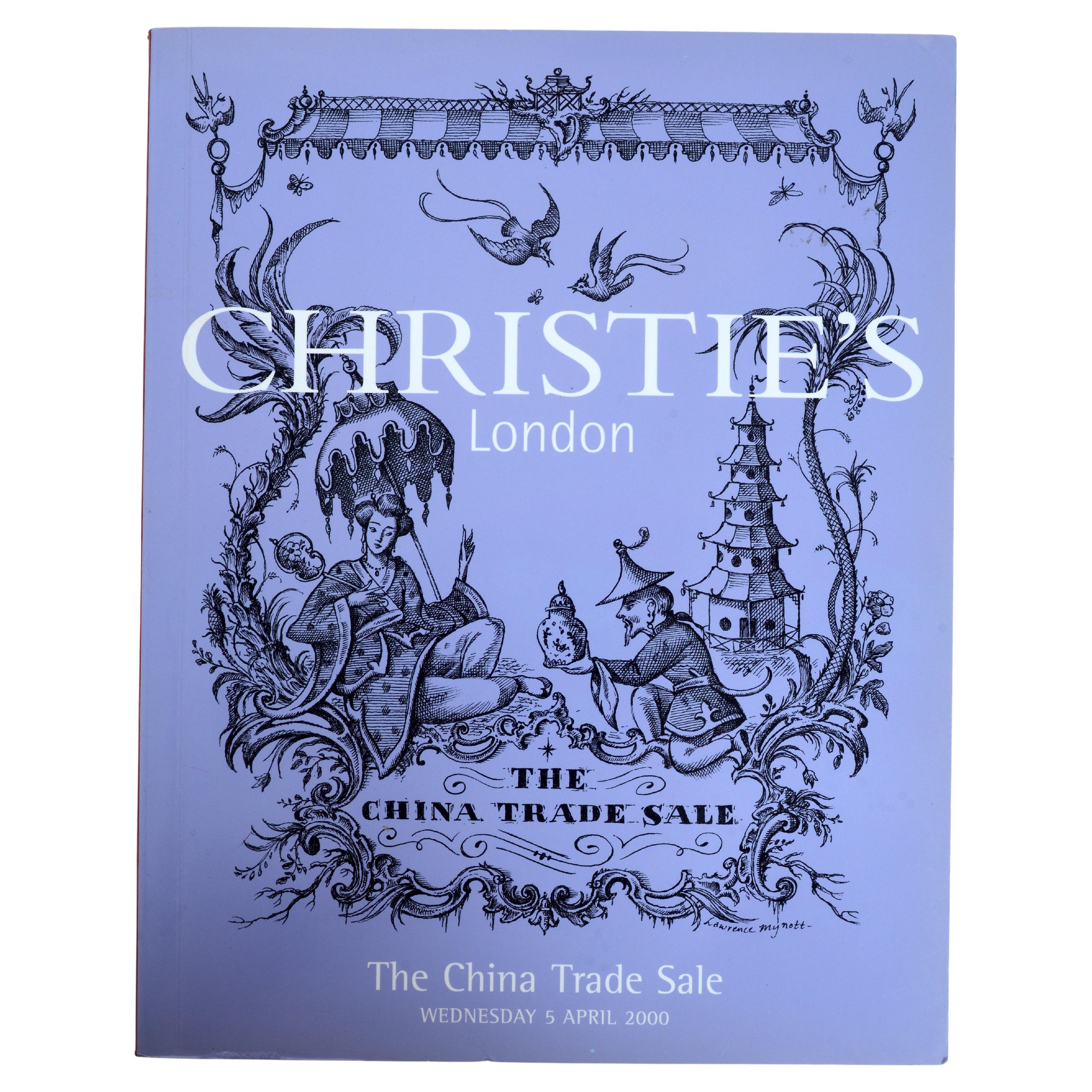 Christie's 2000 "The China Trade Sale", 1ère édition, avec résultats