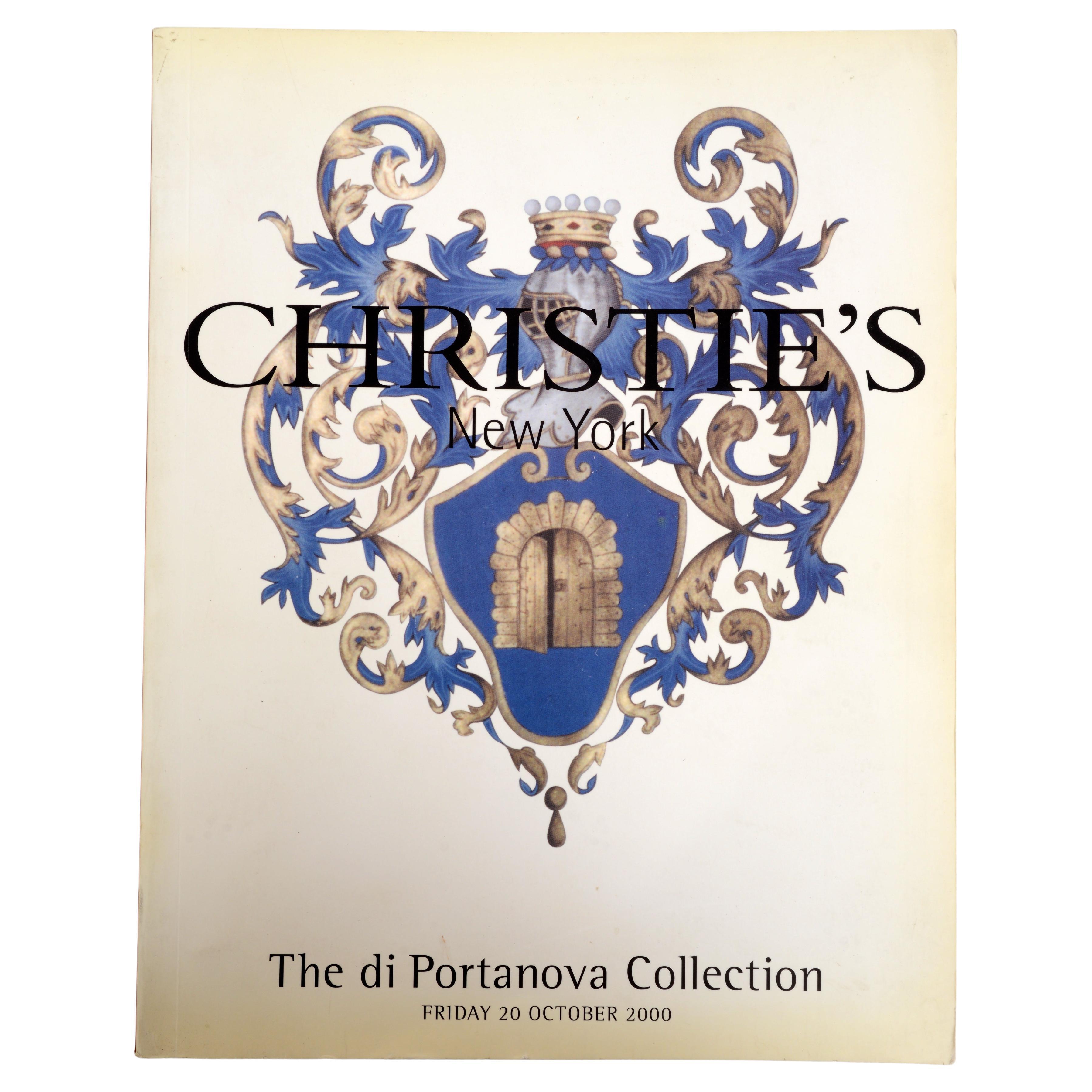 Christies 2000 the Di Portanova Collection 1st Ed