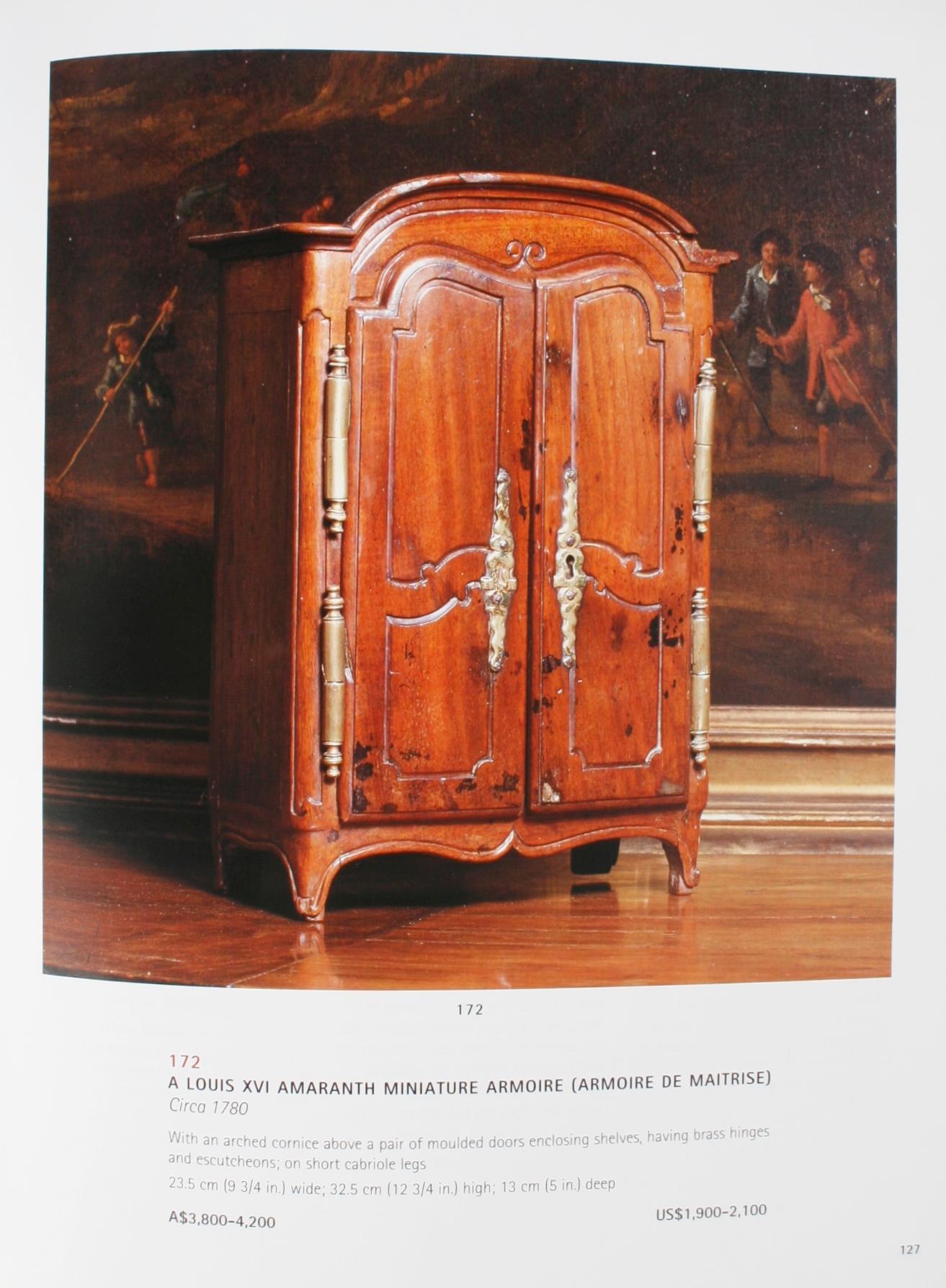 Christies avril 2002 French Furniture & Decorative Arts, a & C Fink Collections en vente 8