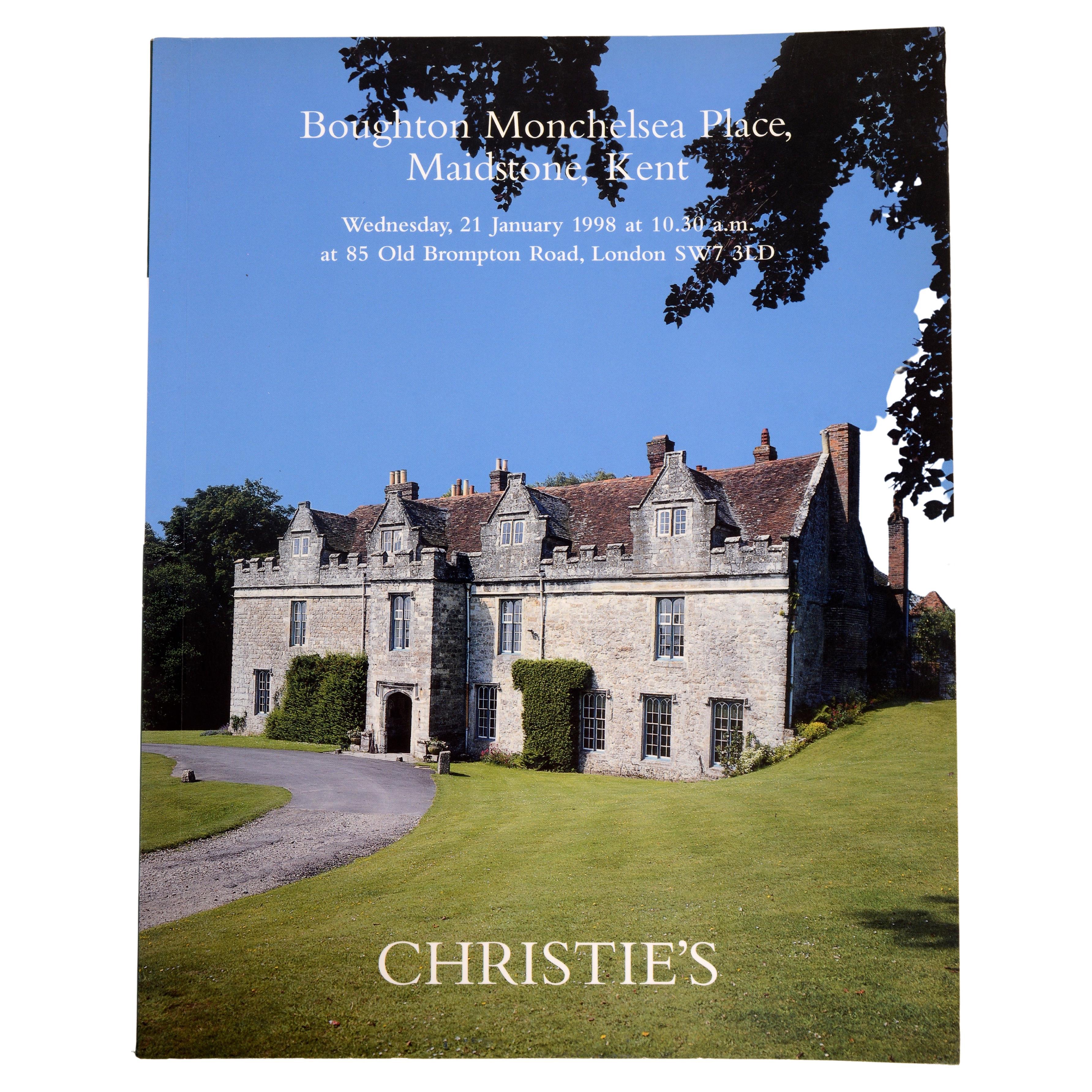 Christie's: Boughton Monchelsea Place Maidstone, Kent South Kensington