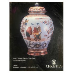 Christies Catalogue Fine Chinese Export Porcelain and Works of Art