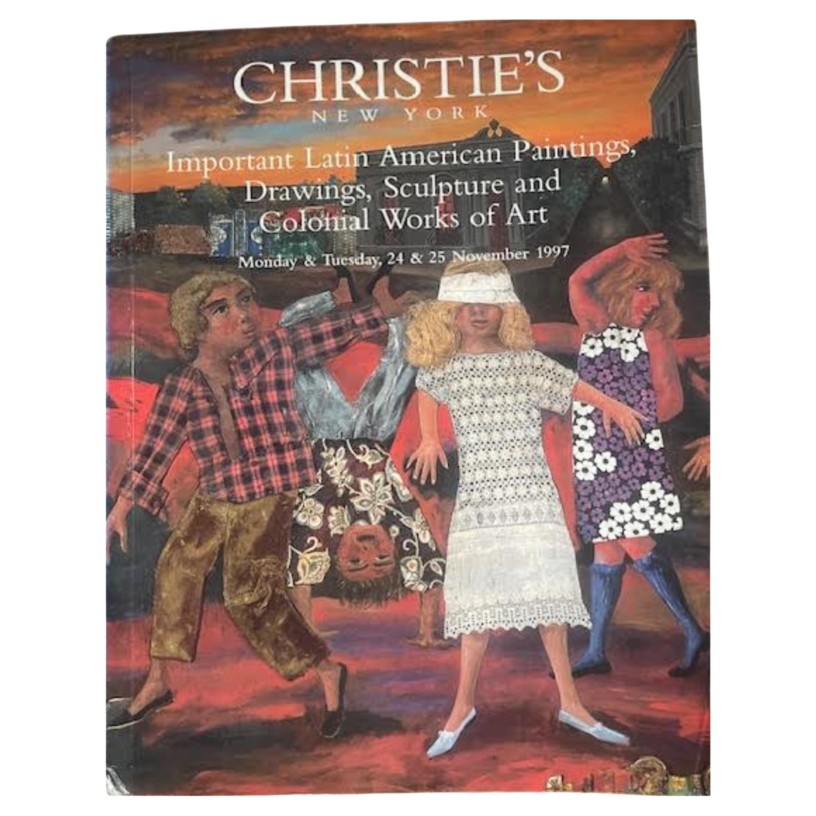 Christies Catalogue Important Latin American Paintings, Drawings, Sculpture
