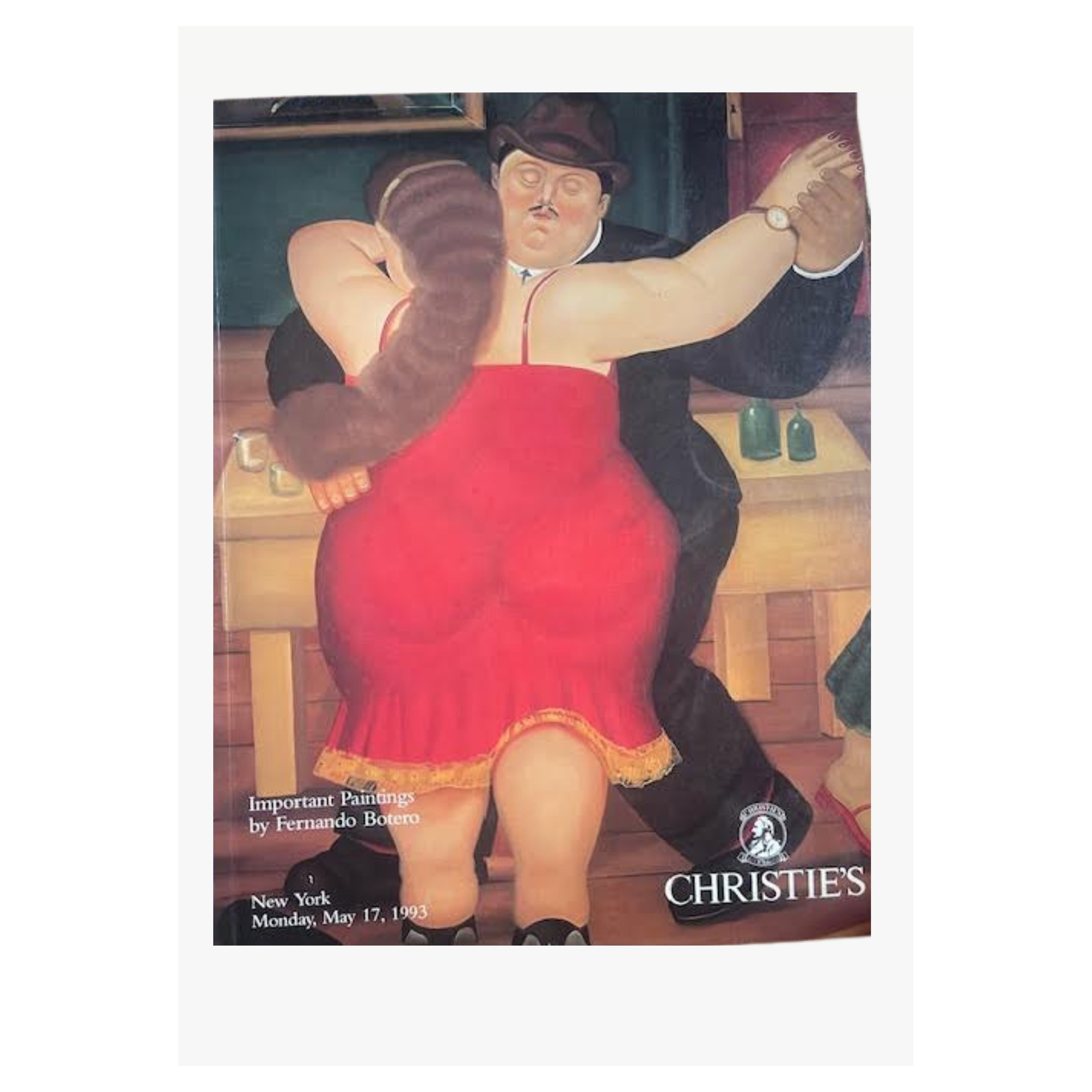 Christies Catalogue Important paintings by Fernando Botero For Sale