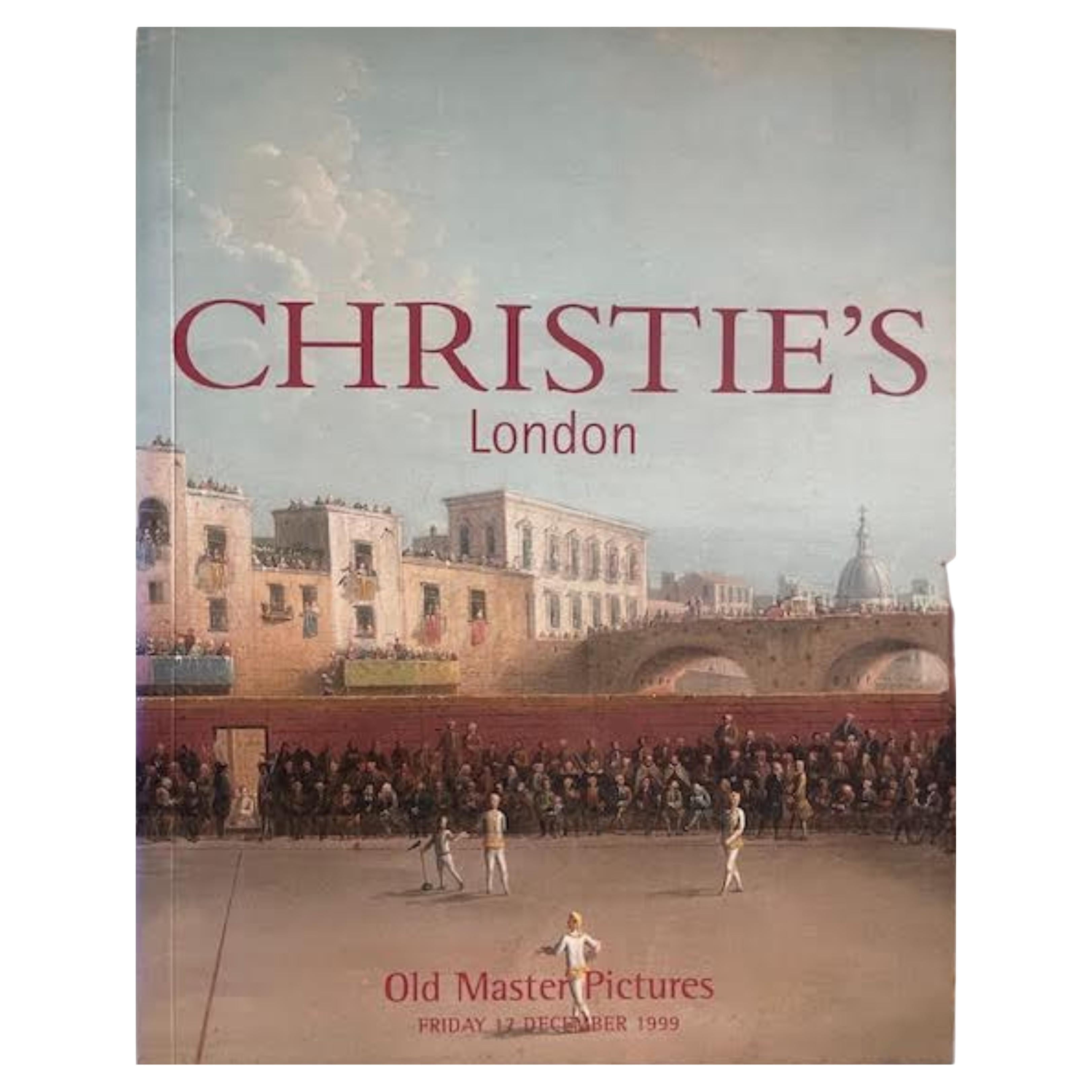 Christies Catalogue Old Master Pictures