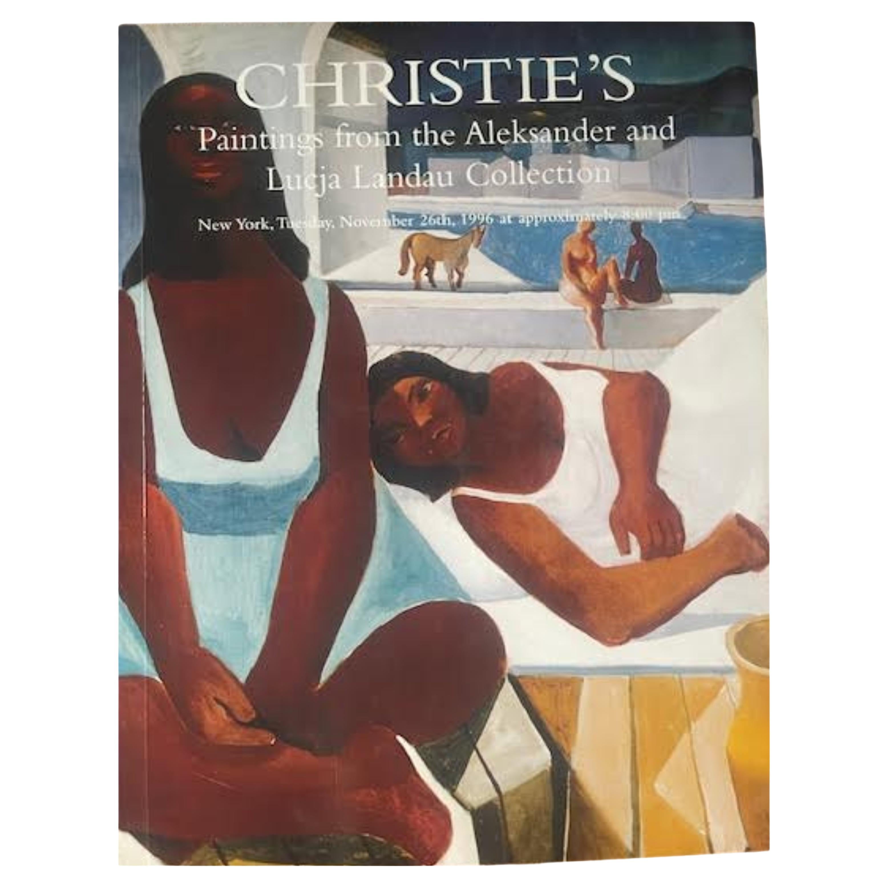 Christies Catalogue Paintings from the Aleksander For Sale