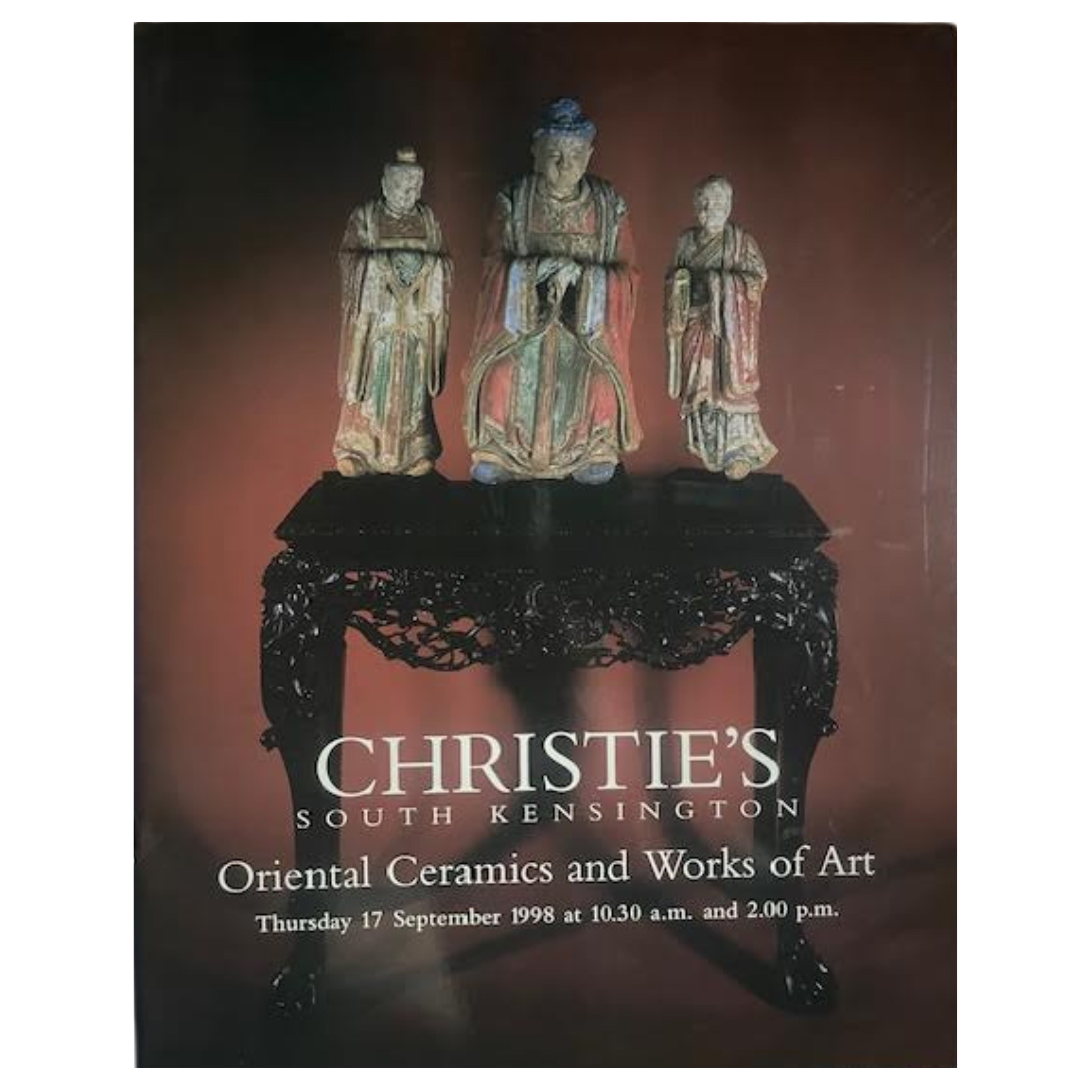 Christies Catalogue South Kesington Oriental Ceramics and Works of Art