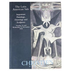Vintage Christies Catalogue The Latin American Sale