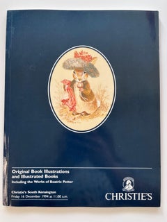 Christie's Dec 16 1994 Illustrations & Illustrated Books Beatrix Potter Catalog