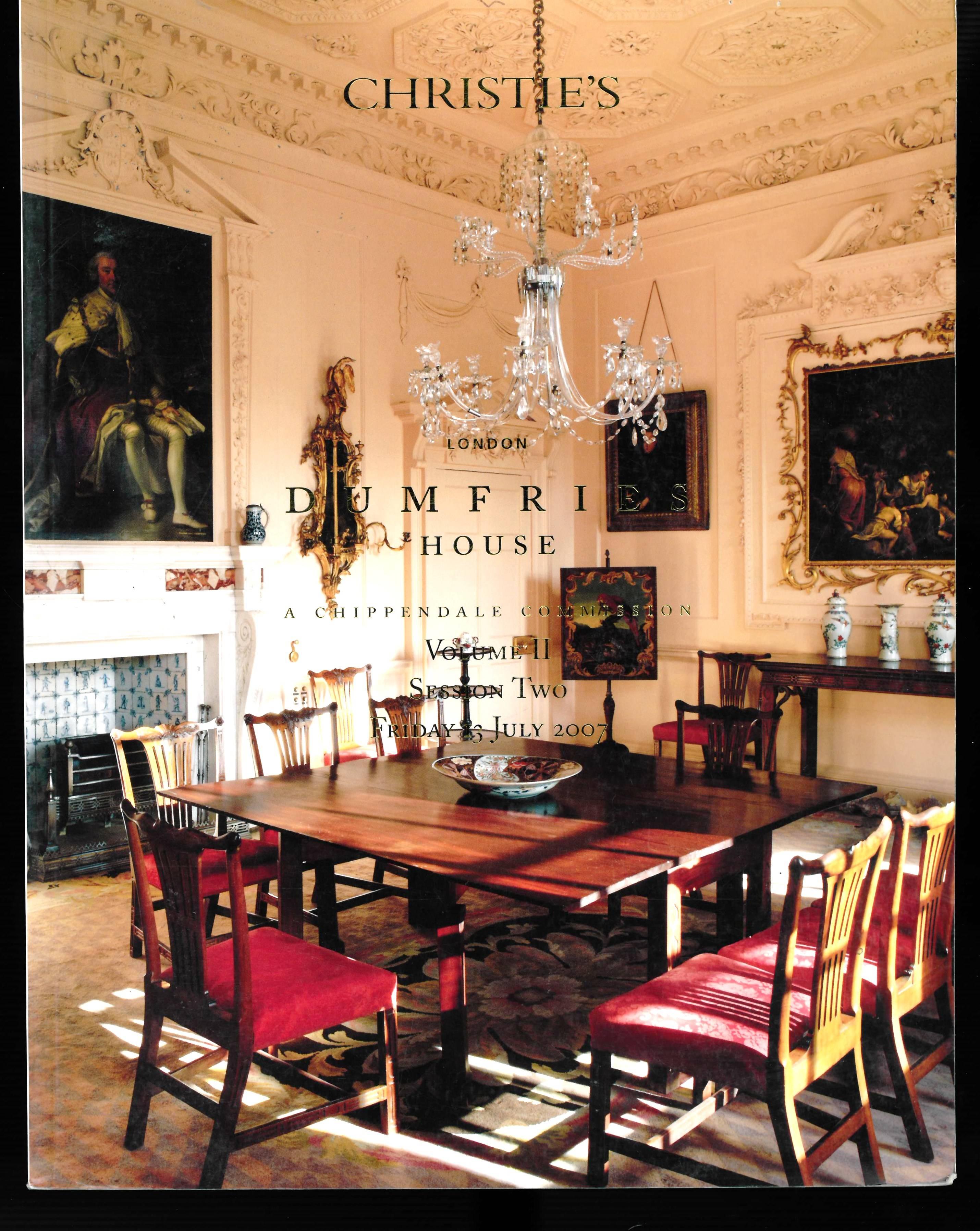 18th Century and Earlier Dumfries House: A Chippendale Commission (Book) For Sale