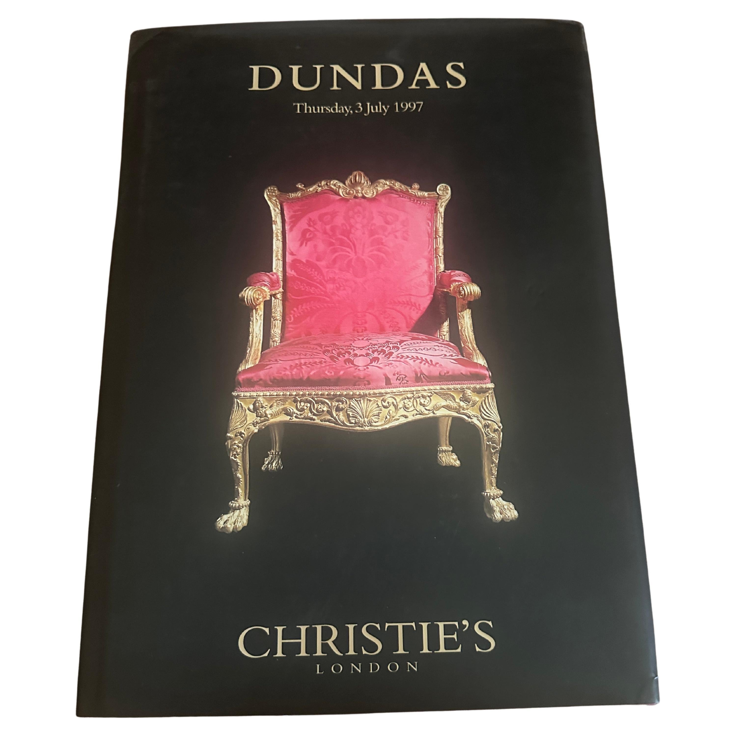 Christie's Dundas Sale, 1997 For Sale