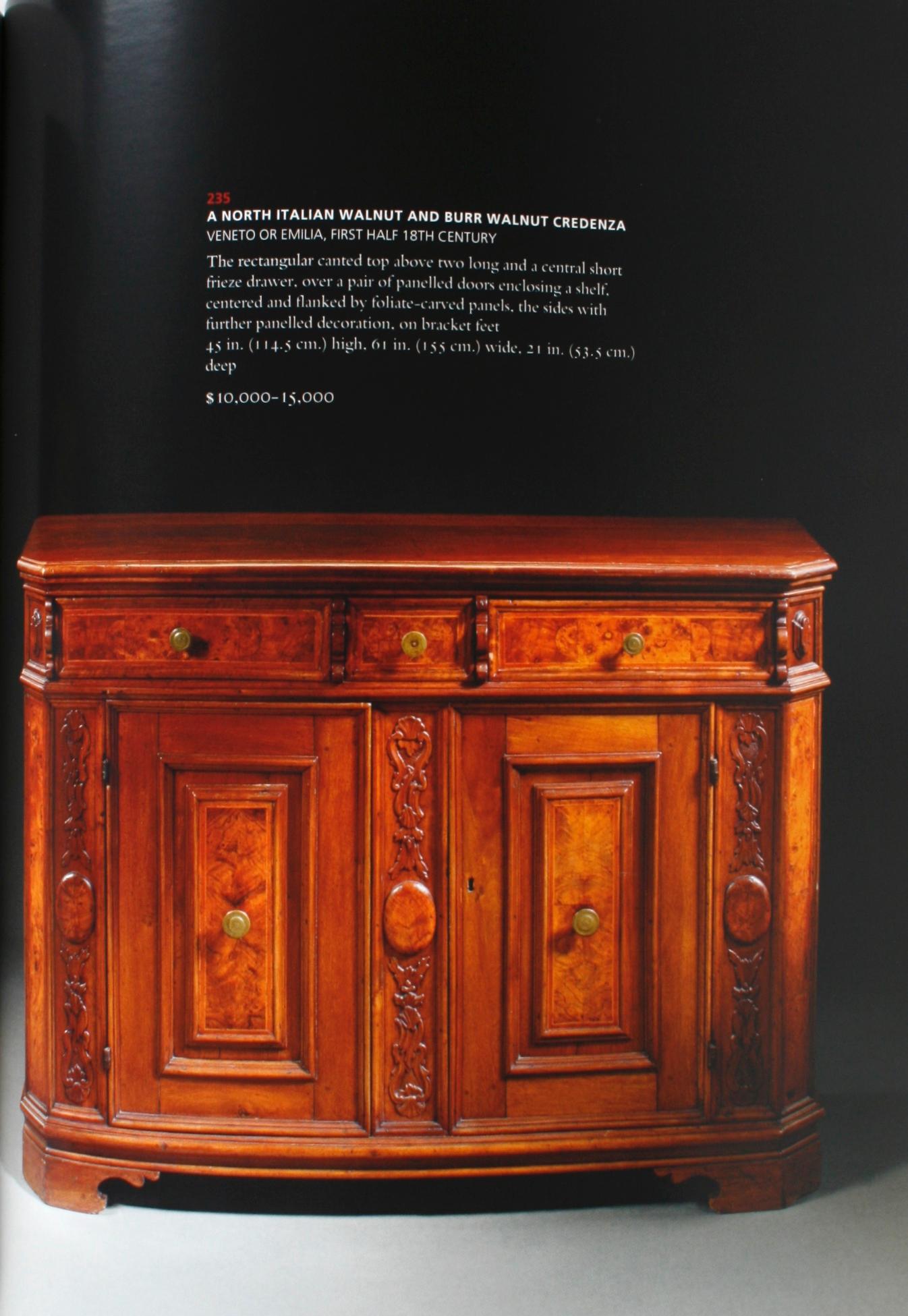 Christies: European Furniture Including Property from Turbuence Antiques For Sale 6