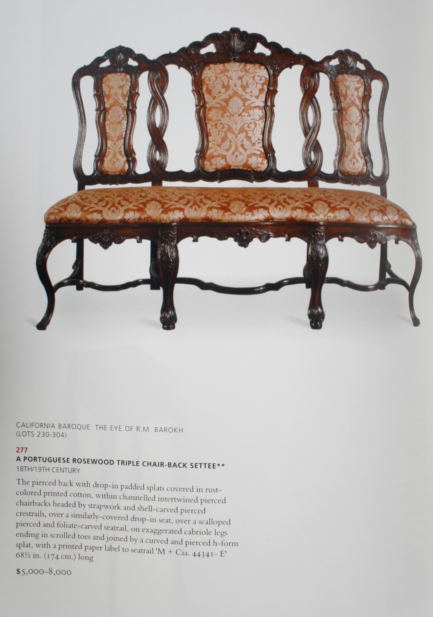 Christies: European Furniture Including Property from Turbuence Antiques For Sale 12
