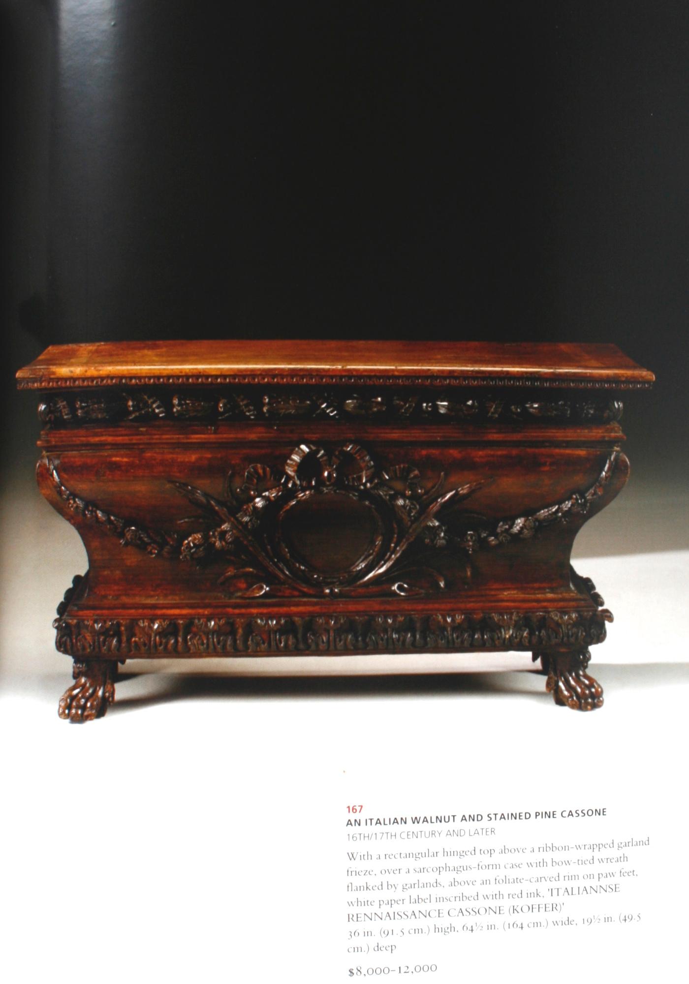 Christies: Europäische Möbel, einschließlich Objekte aus Turbuence-Antiquitäten im Angebot 1