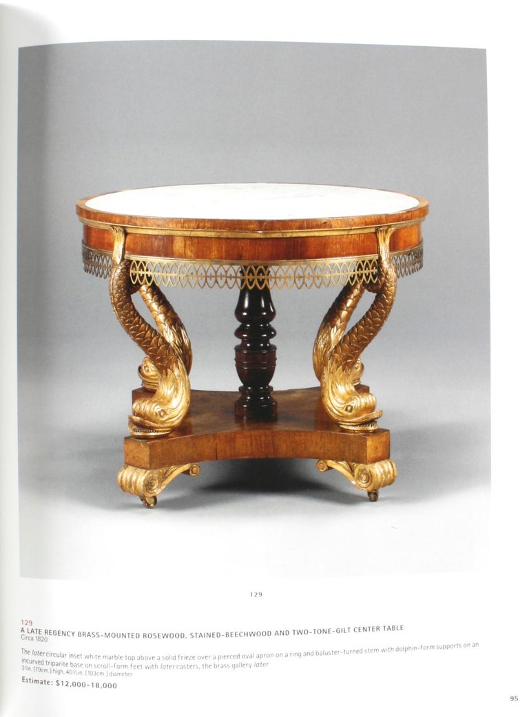 Christie's Important English Furniture, from Collections Peter Glenville For Sale 6