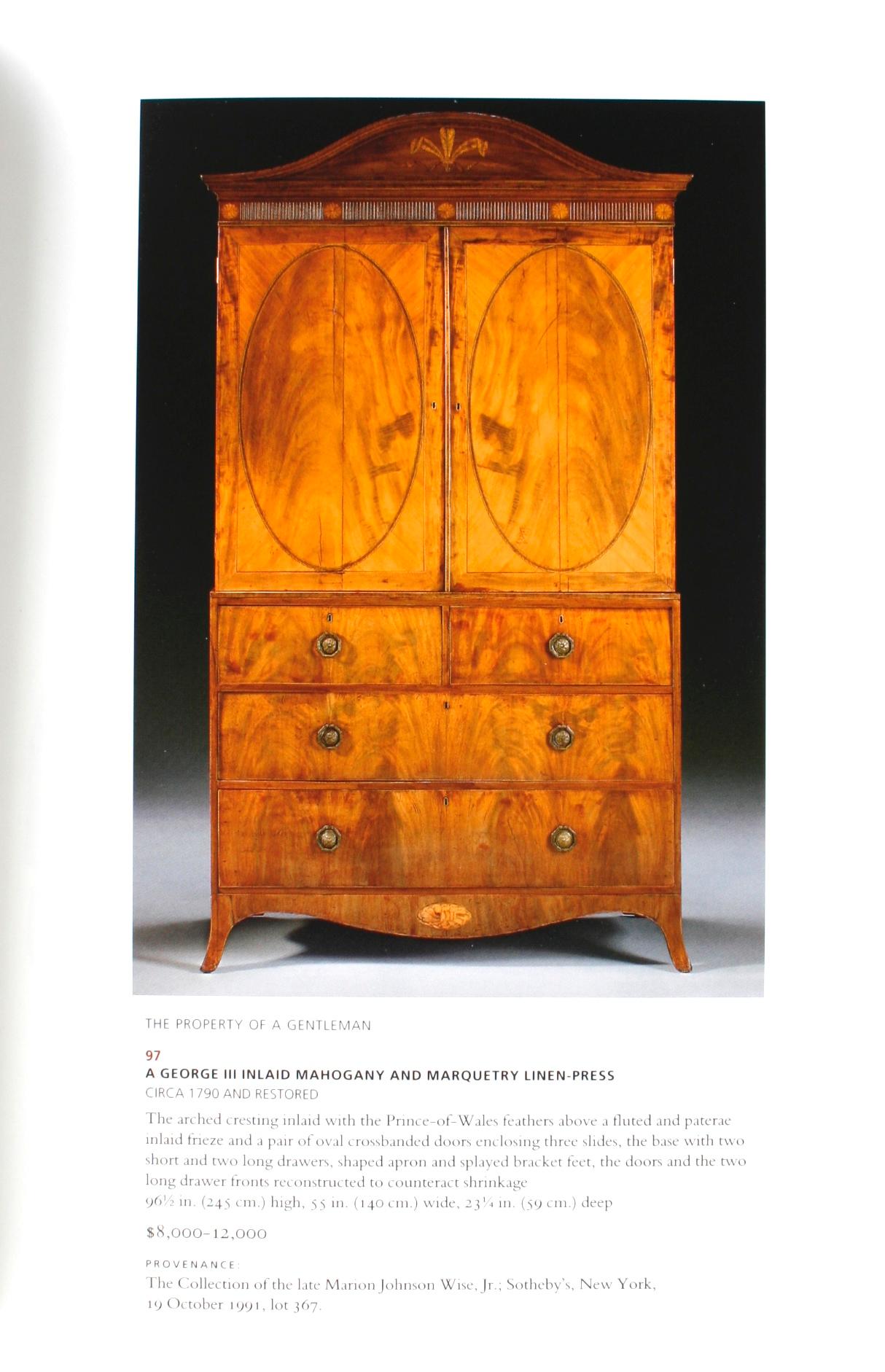Christies: Important English Furniture: Reed House, David Adler & Frances Elkin 10