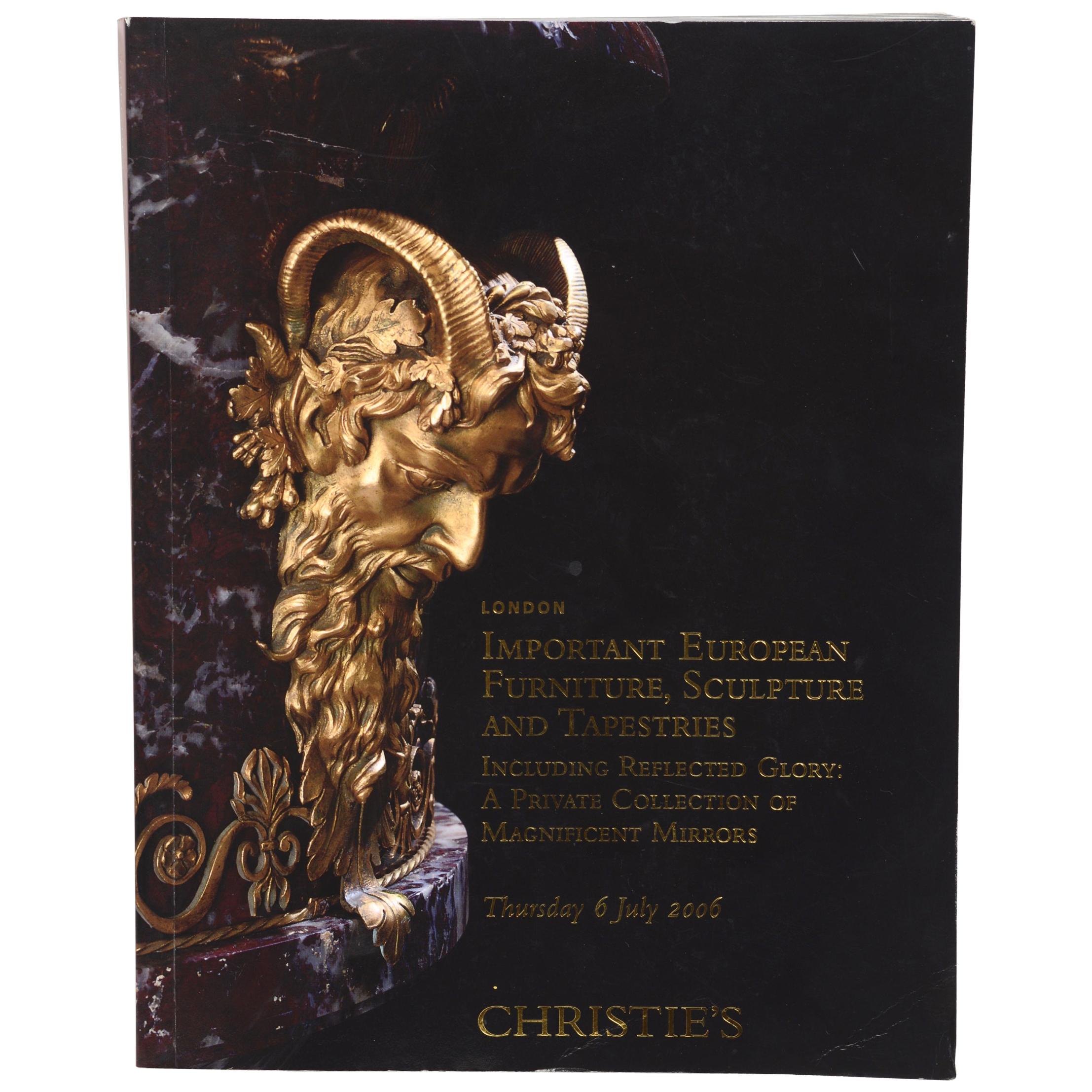 Christie's, Important European Furniture & a Collection of Magnificent Miroirs