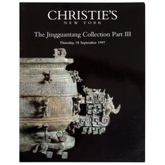Christie's: Jingguantang Collection Part III Important Chinese Ceramics 1st Ed