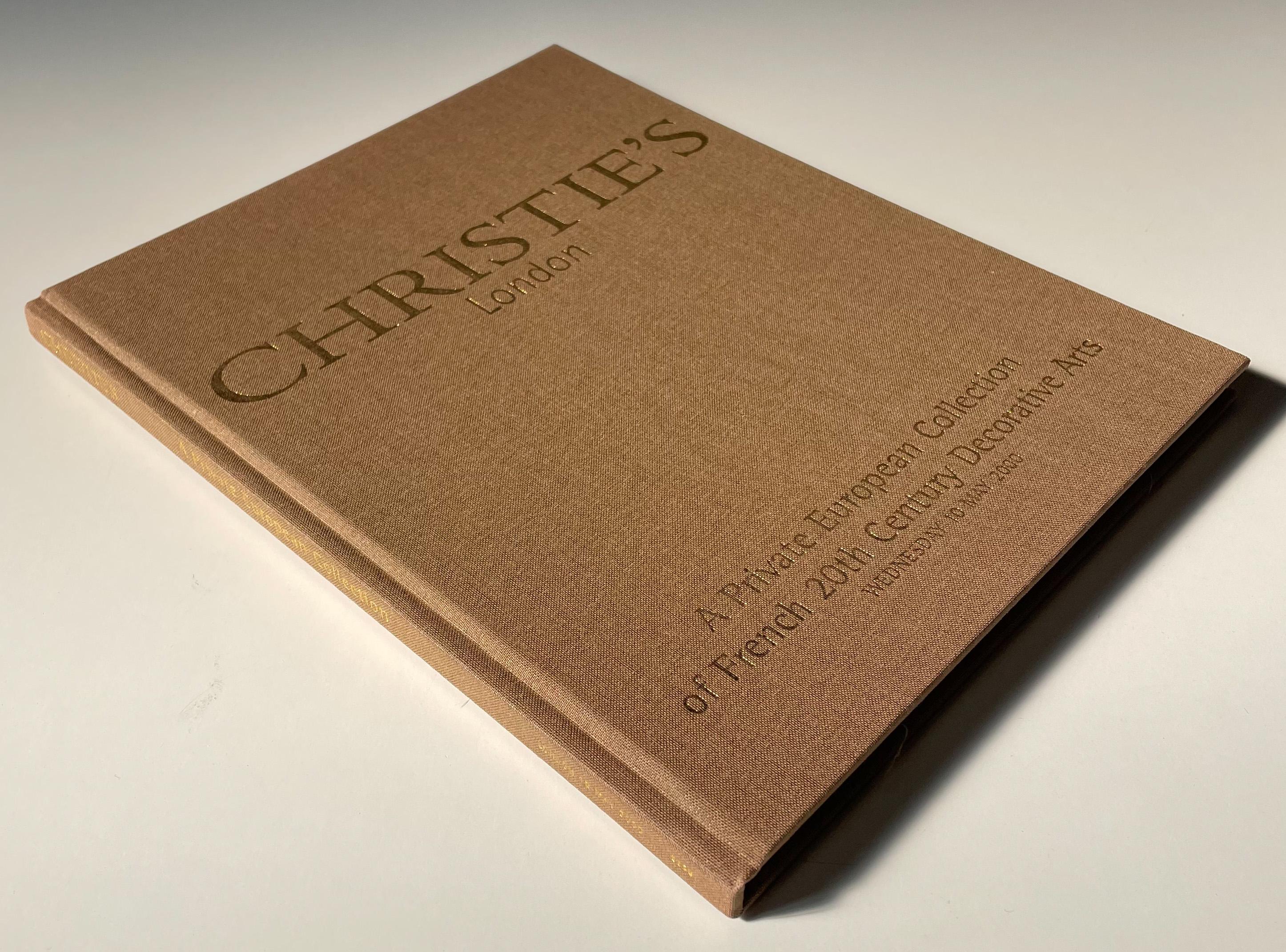 Art déco Christie's Londres : une collection privée européenne J M Frank en vente