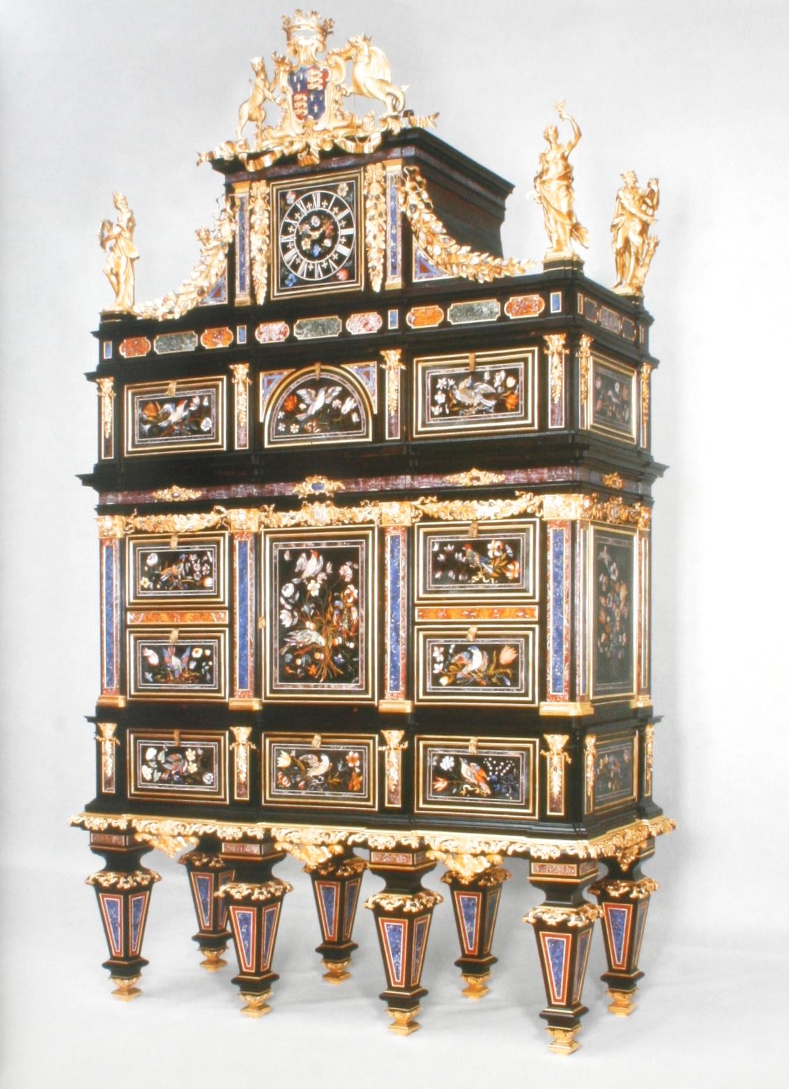 English Christie's London; The Badminton Cabinet, The Property of Mrs. Barbara Johnson For Sale
