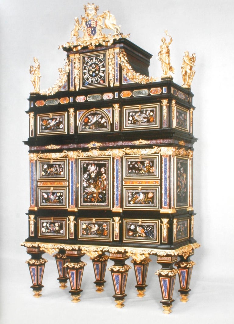 Christie's London; The Badminton Cabinet, The Property of Mrs. Barbara  Johnson For Sale at 1stDibs