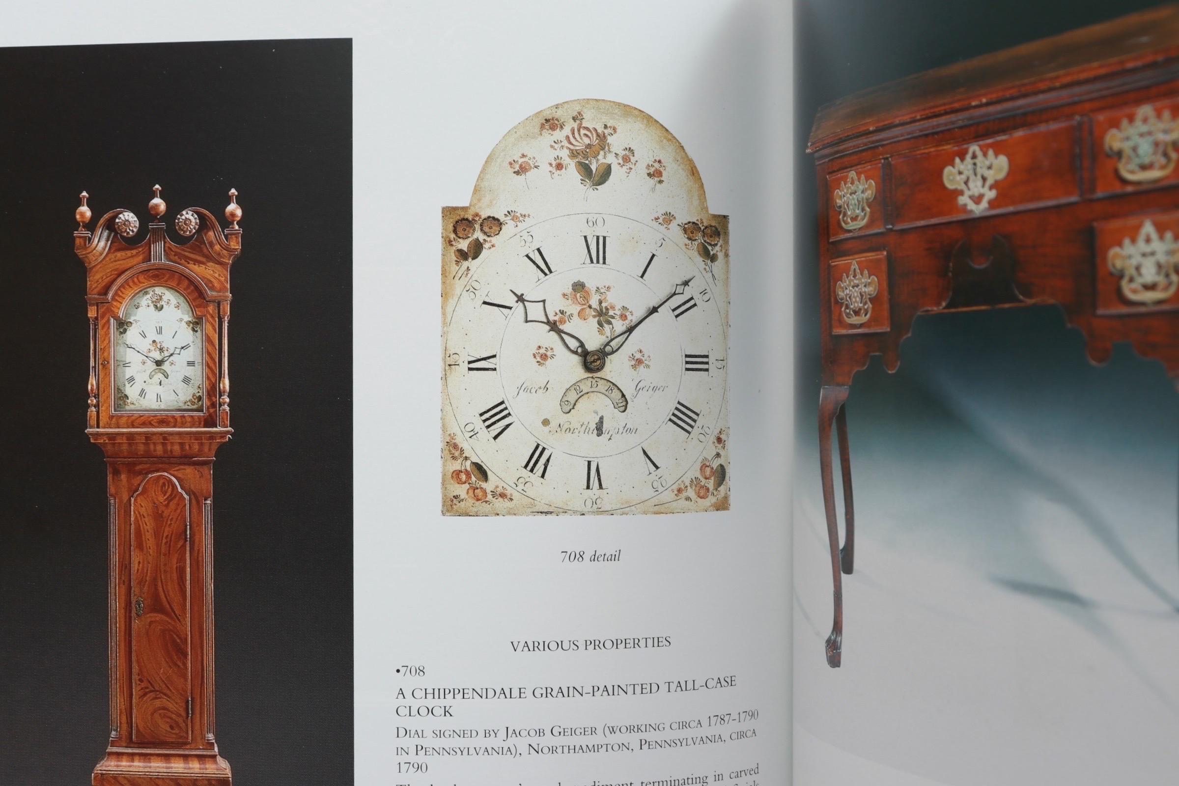 Fine XX secolo Christie's New York, Catalogo dei mobili americani importanti 1999 in vendita