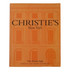 Used Christie's New York the House Sale Catalog