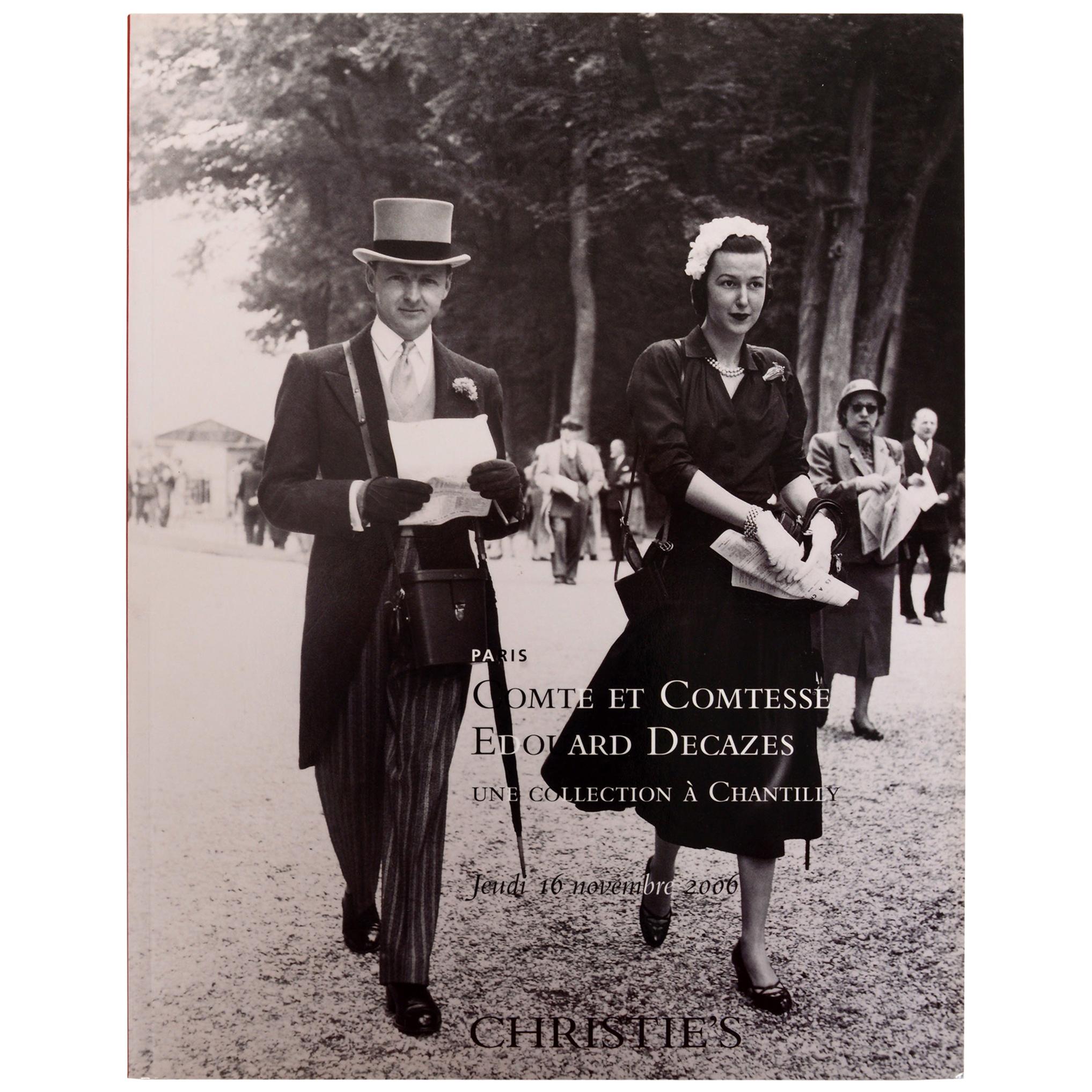 Christie's November 2006 Comte et Comtesse Edouard Decazes, Paris, 1st Edition