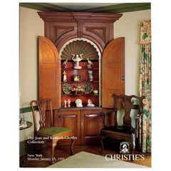 Catalogue de vente aux enchères de Christie's NY:: Jean & Collection d'art Kenneth Chorley:: 1993