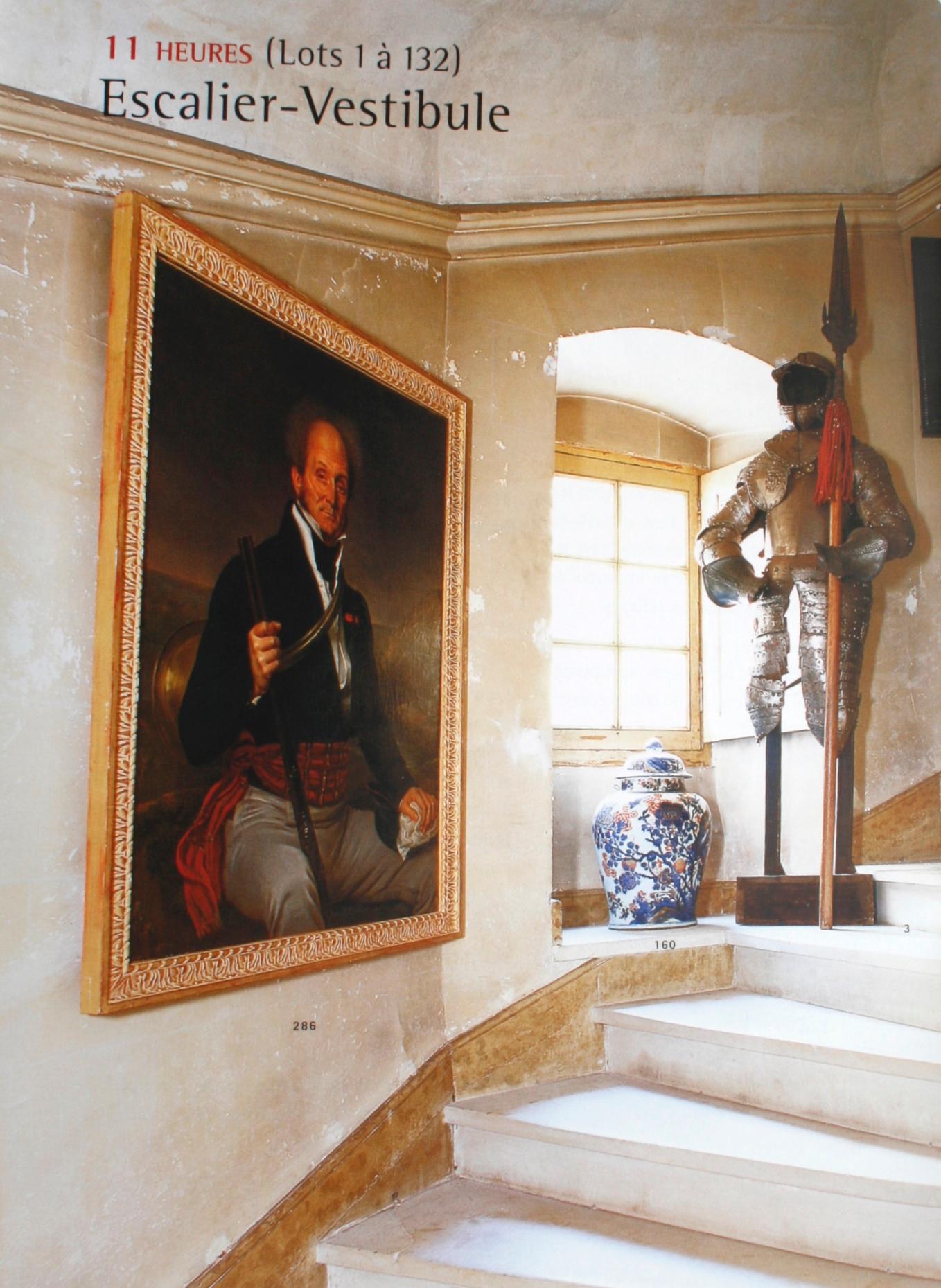 Christie’s: “Paris, Chateau de Gallerande”, March 2004, (Contents of Chateau de Gallerande). With 604 lots all photoed in color on 196 pp. Château de Gallerande is a castle in Pringe, in the municipality of Luche-Pringe, in the department of Sarthe.