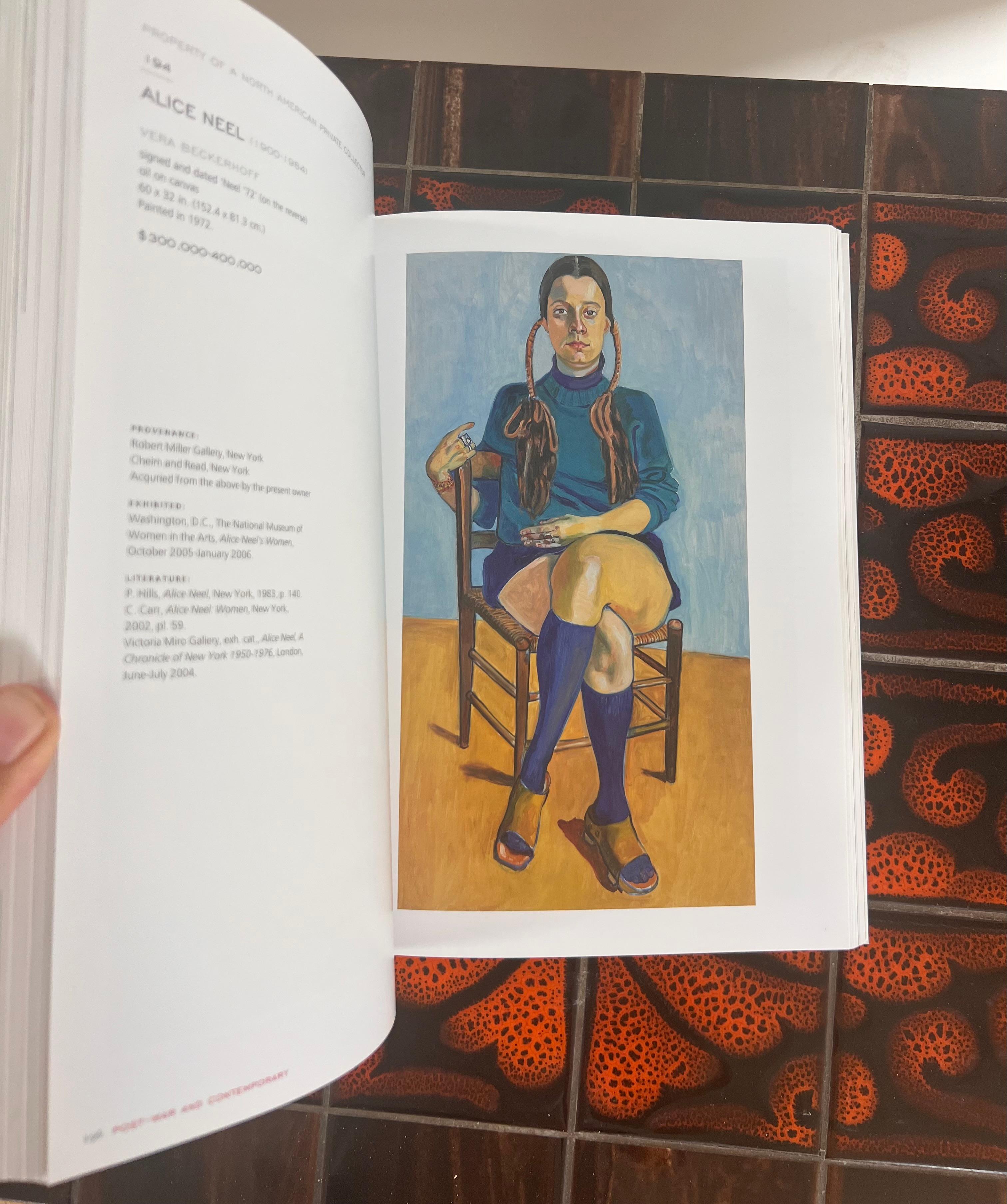 Catalogue de vente aux enchères de Christie's Post-War and Contemp Art / coffee table book, 2008 en vente 1