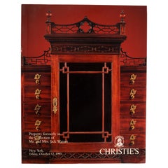 Christie's: Property Formerly in the Collection of Mr. & Mrs. Jack Warner, 1990