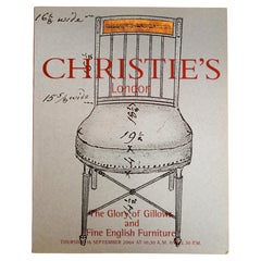Christies Sep. 2004 Glory of Gillows & Fine English Furniture, 1st Ed Catalog