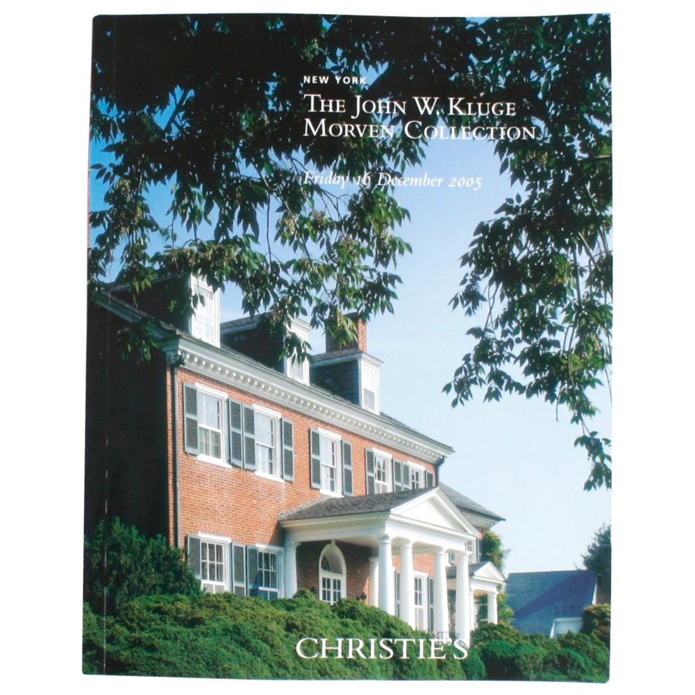 Christie's: Collezione John W. Kluge Morven, 2005