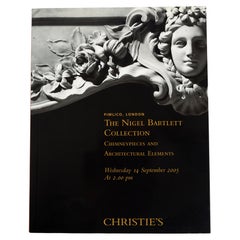 Cheminées et éléments architecturaux de la collection Nigel Bartlett de Christie's