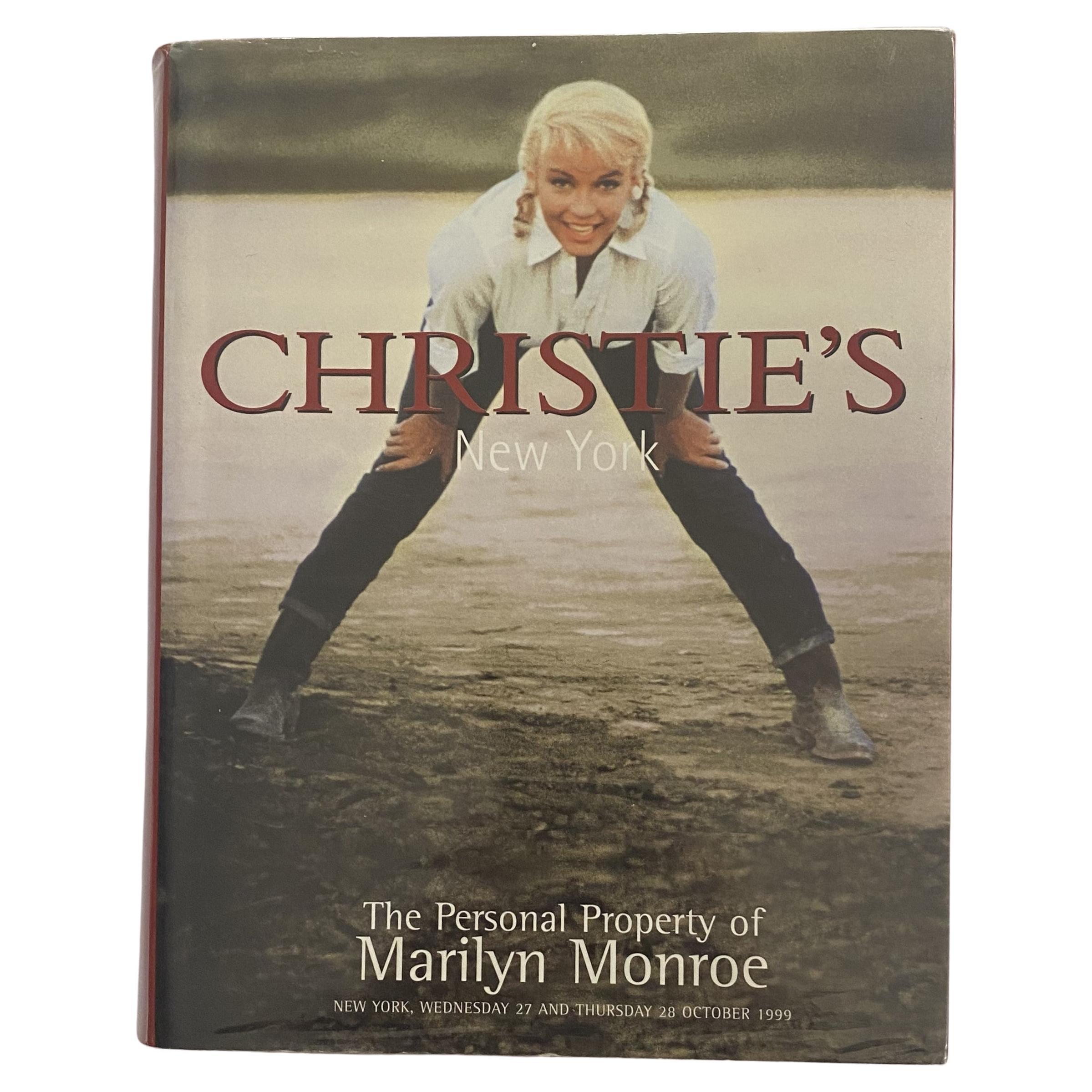 Christie's The Personal Property of Marilyn Monroe  (Book) For Sale
