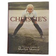 Vintage Christie's The Personal Property of Marilyn Monroe  (Book)