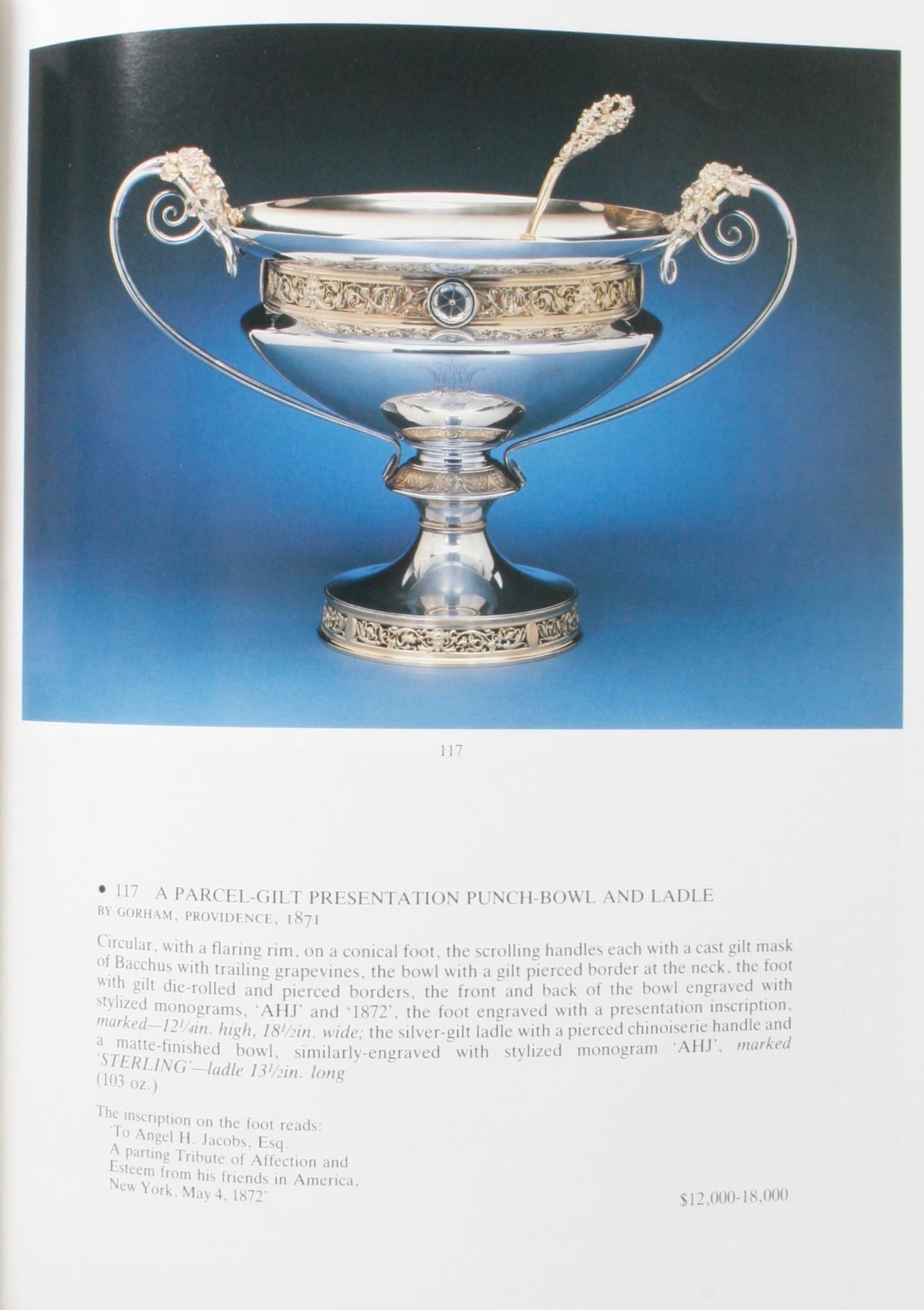 Christie's, The Sam Wagstaff Collection of American Silver, January 1989 2