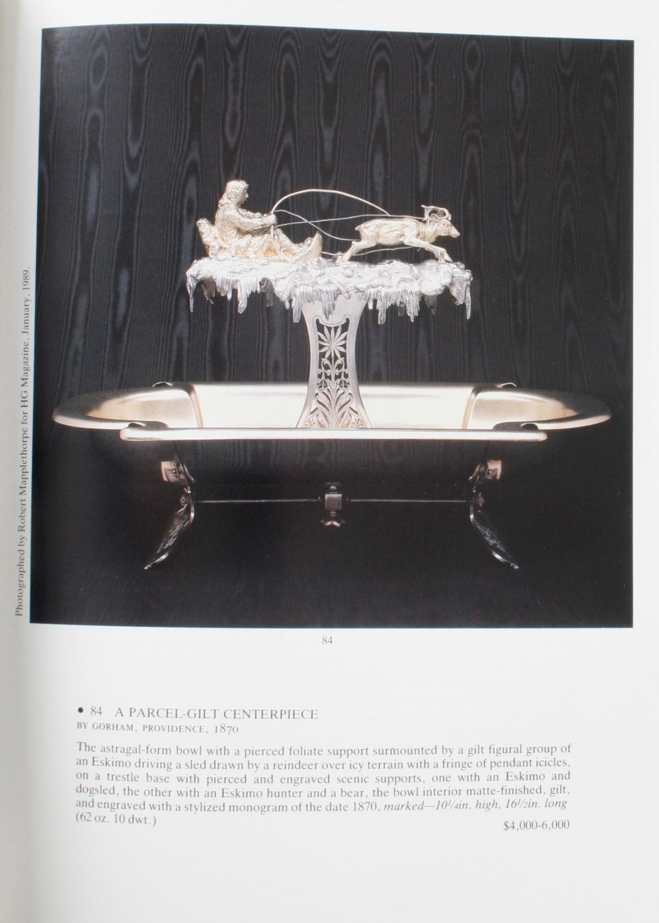 Paper Christie's, The Sam Wagstaff Collection of American Silver, January 1989