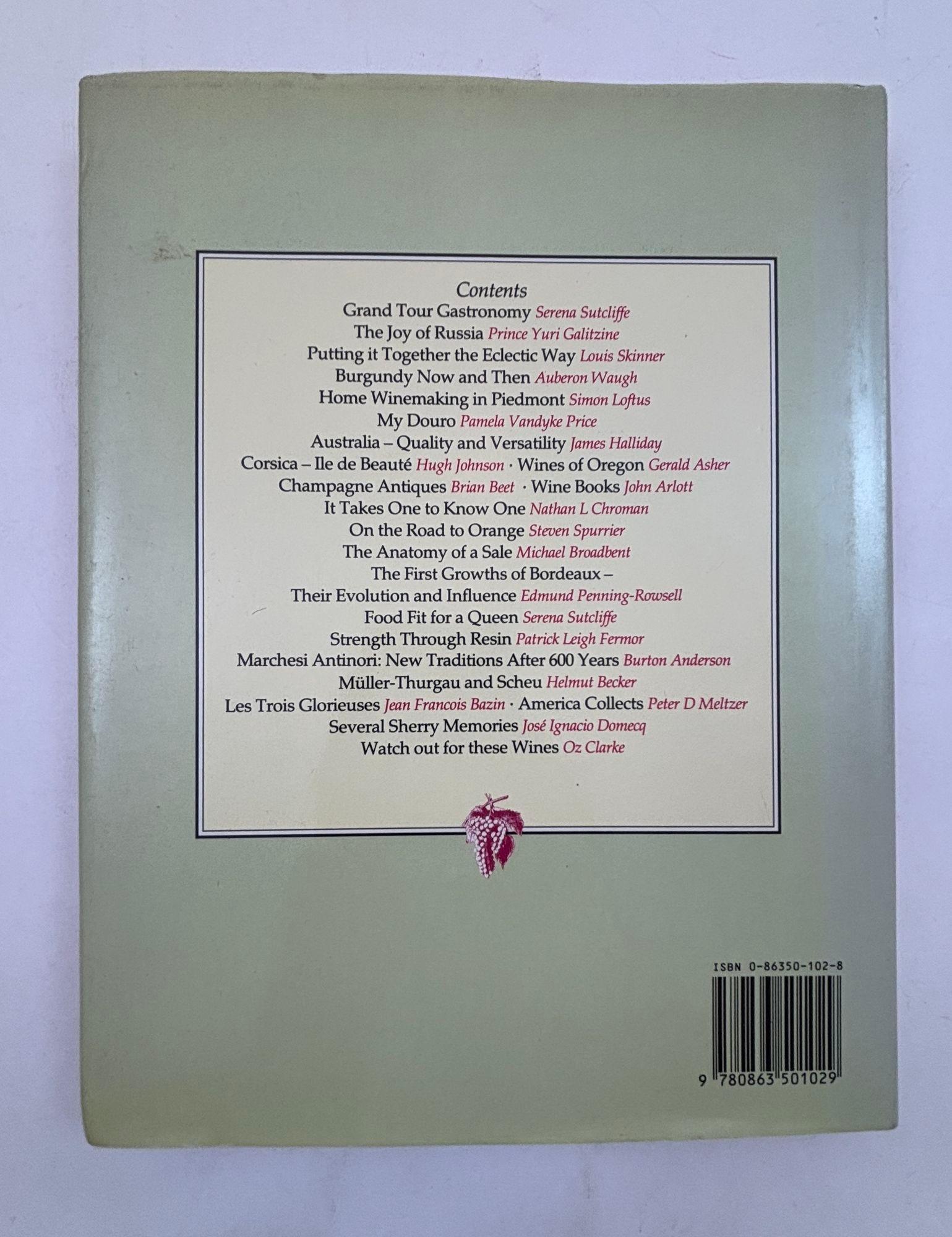 Rustic Christie's Wine Companion Hardcover by Patrick Matthews 1967 1st Ed. For Sale