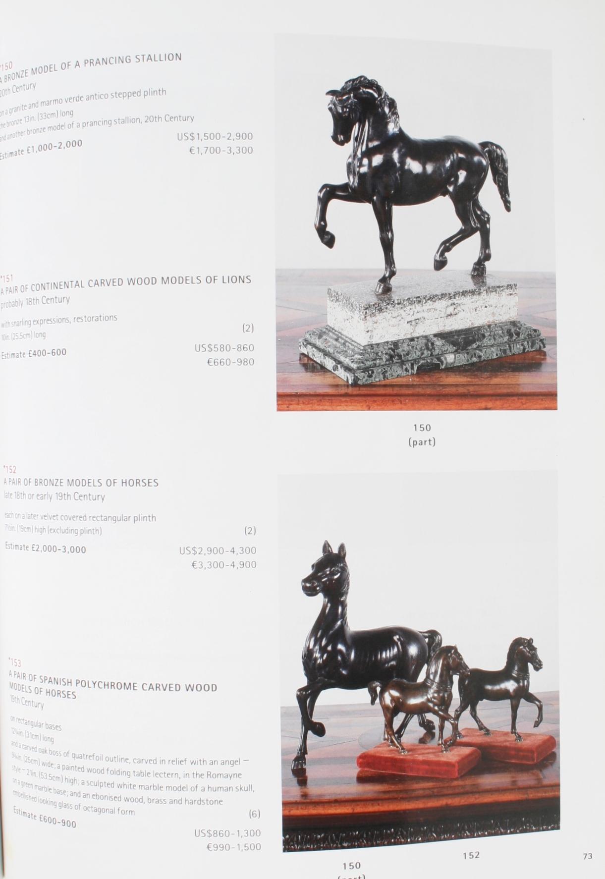 Christie's Works of Art Form Chateau Les Tours De Lenvège Auction Catalog 4/2002 4