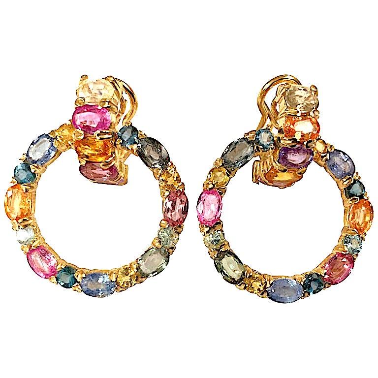 Christina Addison Bague en or jaune avec zircon et mini émeraude en vente 8