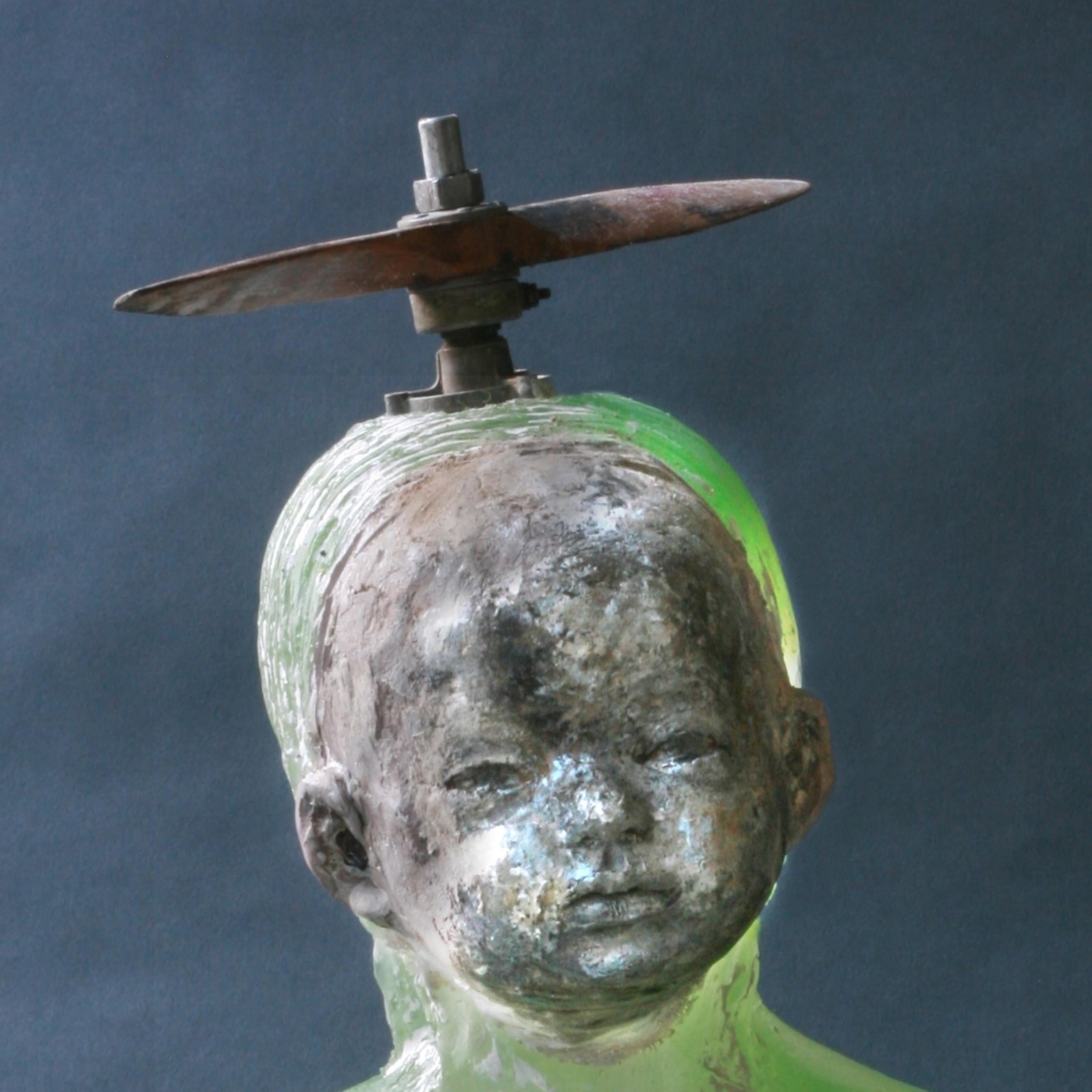 NATURJUNGE – Sculpture von Christina Bothwell