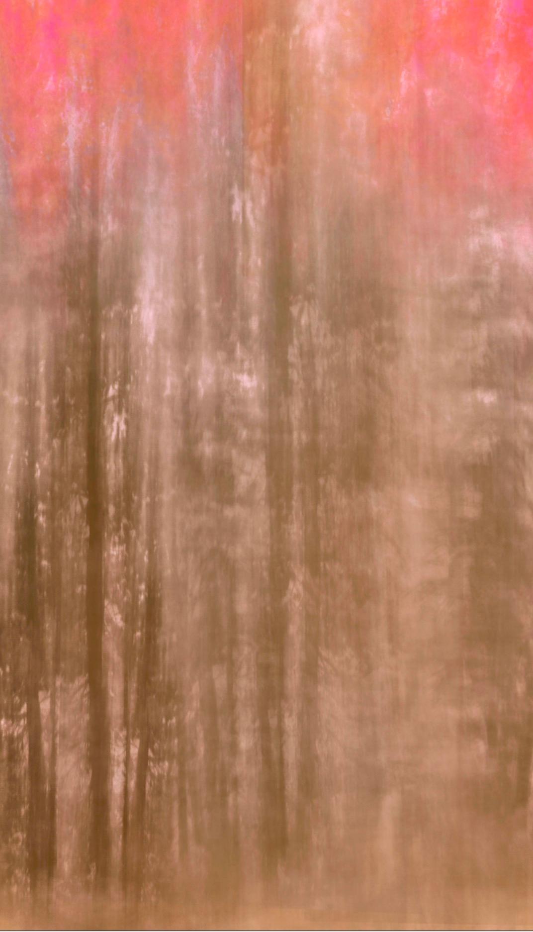 Linee mistiche Lite - Abstract Painting Rosa di Christina Craemer