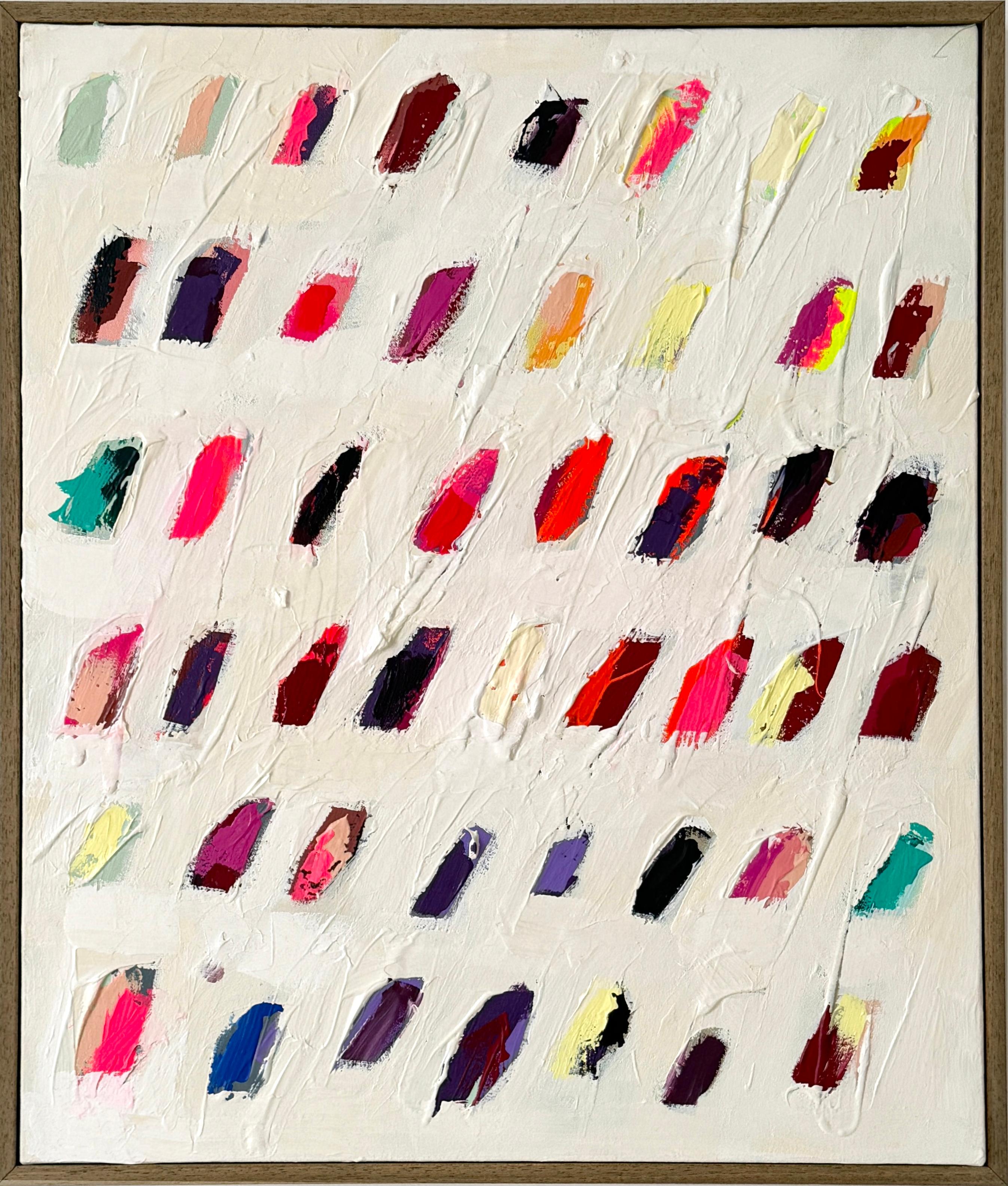 Christina Gschwantner Love Dots Vivid Contemporary Abstract Painting