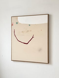 Christina Gschwantner – Minimalist Abstract Face Painting in Neutral Tones