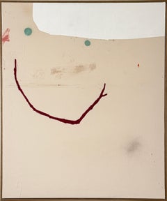 Christina Gschwantner – Minimalist Abstract Face Painting in Neutral Tones