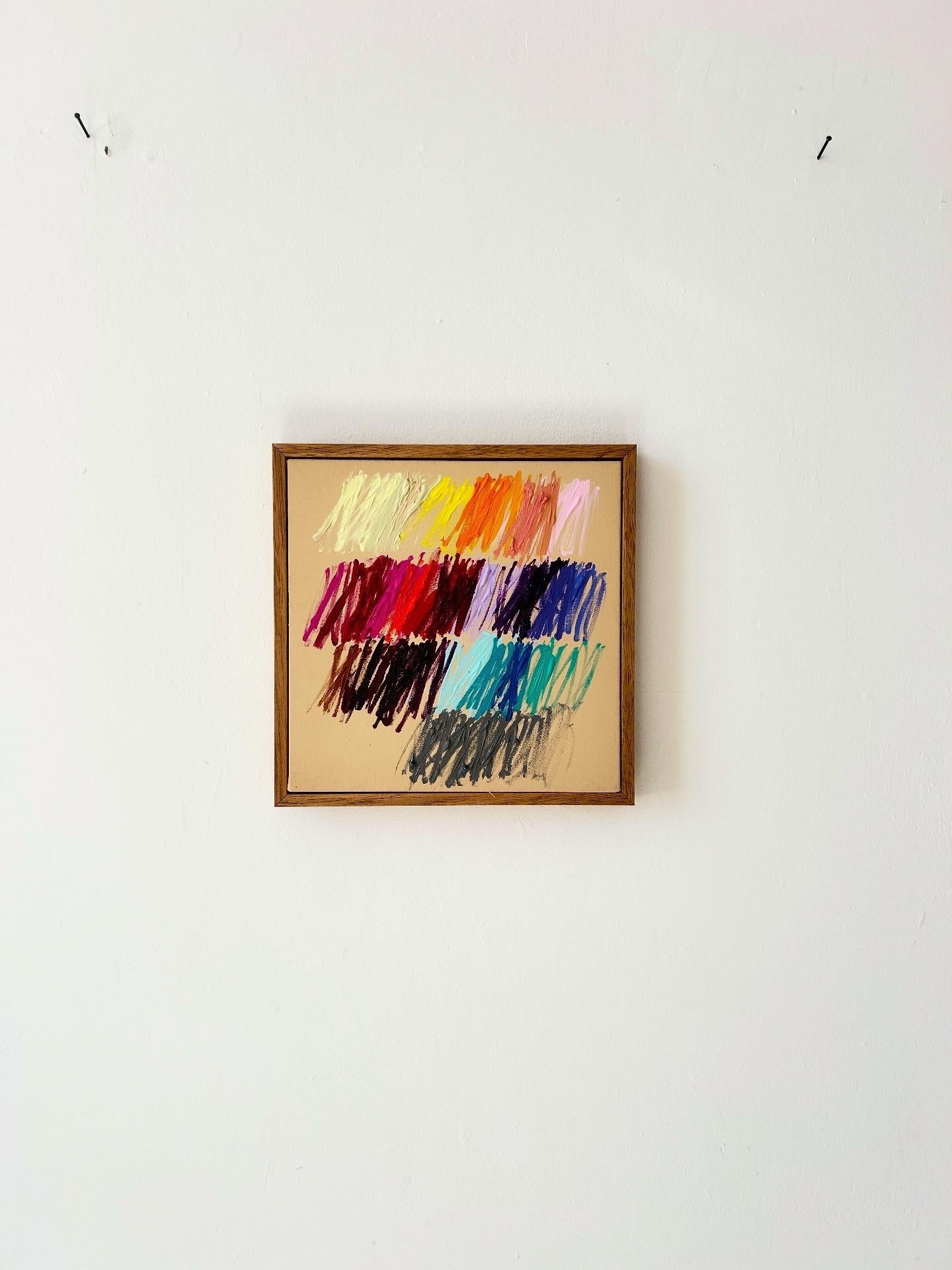 Christina Gschwantner New Little Contemporary Abstrakte Malerei Strokes 2025 im Angebot 2