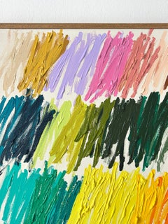 Christina Gschwantner New Strokes Contemporary Abstract Painting Bright 2025